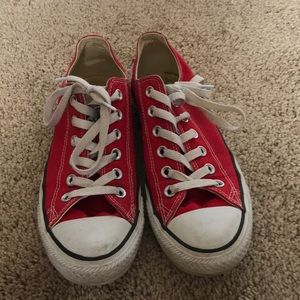 Red converse